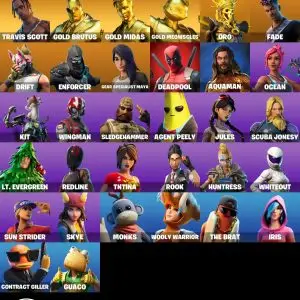 اکانت فورتنایت 6489